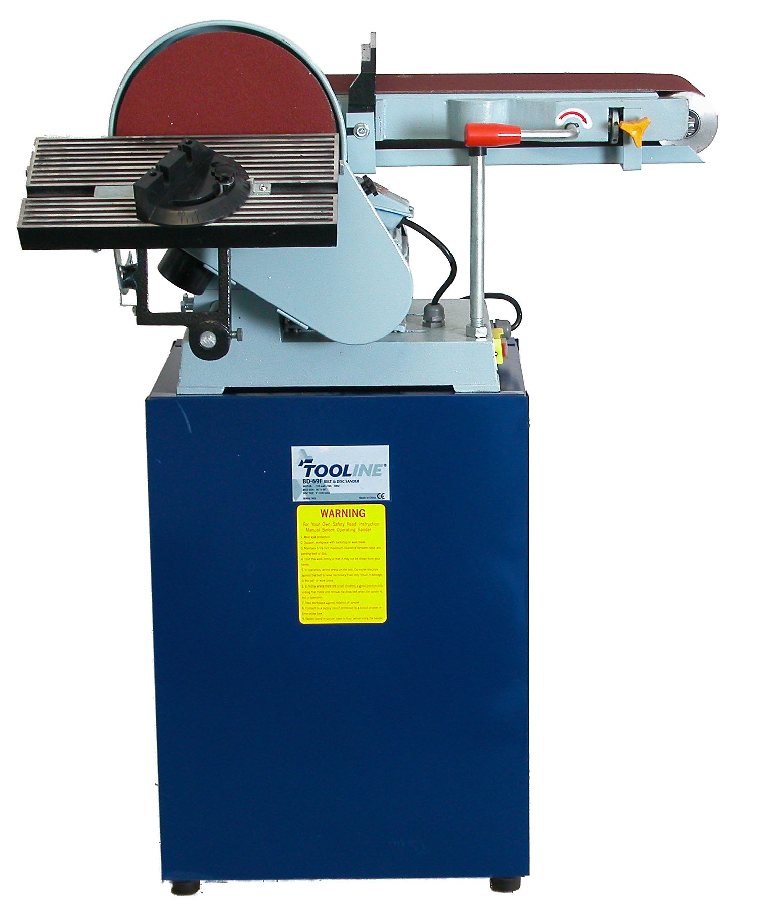 Buy online 150mm x 230mm Belt &amp; Disc Finishing Sander